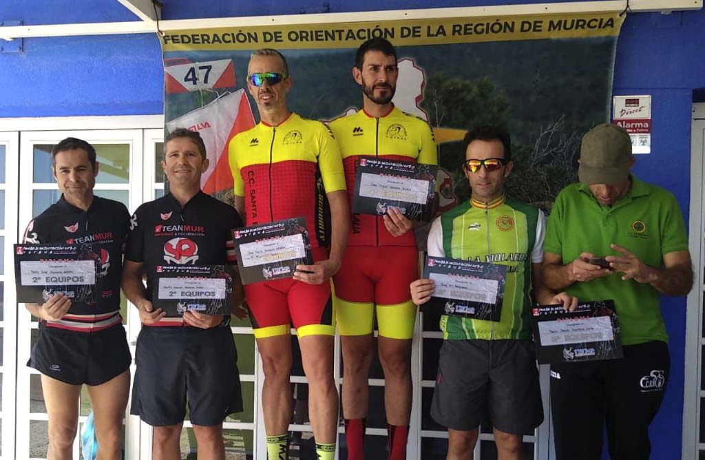 El domingo 7 de Octubre se celebro la primera carrera de Orientación en Bici de Montaña de Totana